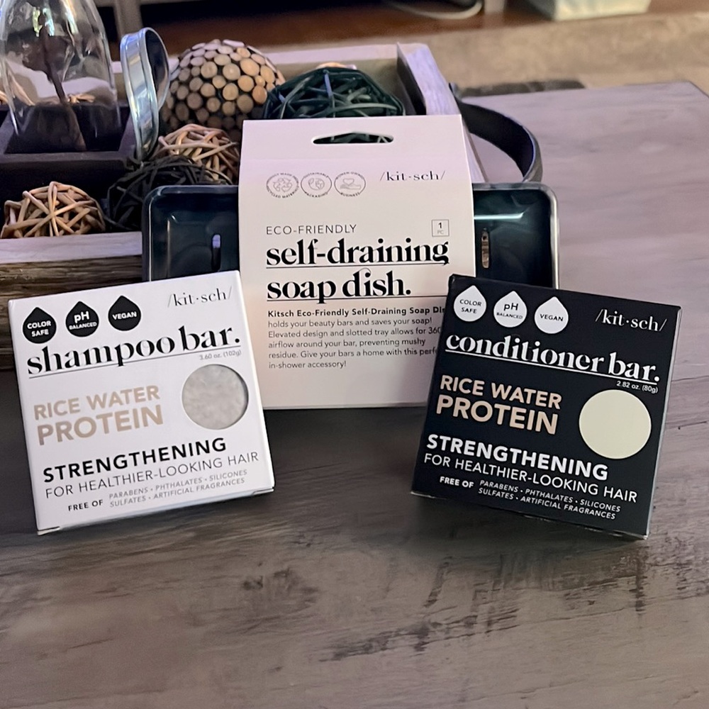 Kitsch Rice Water Shampoo & Conditioner